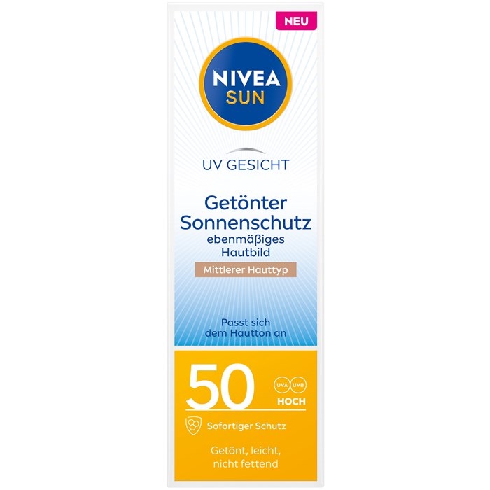 Getönter Sonnenschutz LSF 50