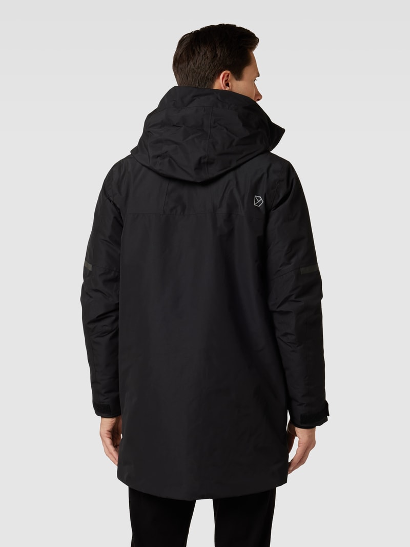 Parka mit Cargotaschen Modell 'DREW' in schwarz