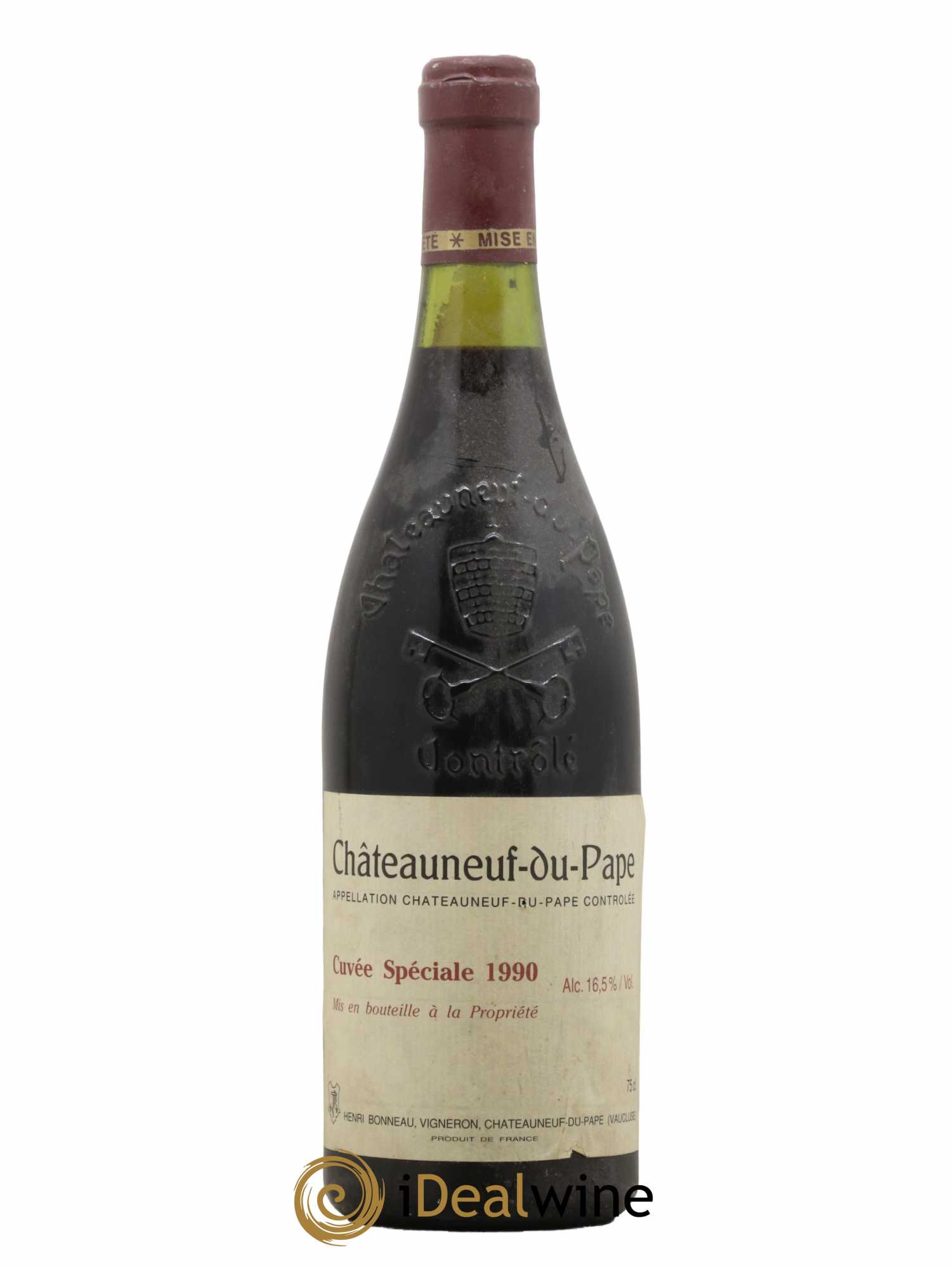 Châteauneuf-du-Pape Cuvée spéciale Henri Bonneau & Fils  1990 - Lot de 1 Bouteille