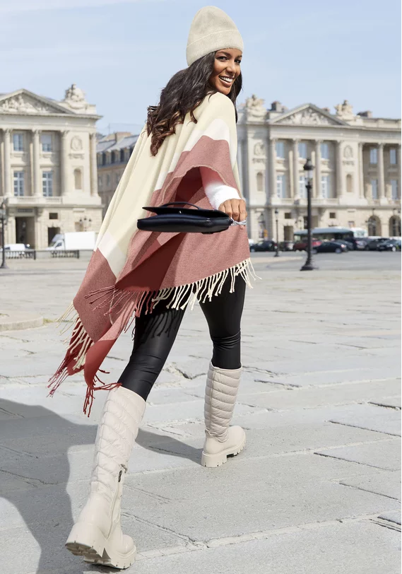 Strickponcho