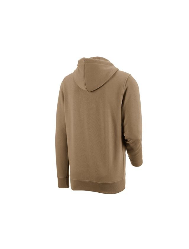 e.s. Hoody-Sweatjacke poly cotton
