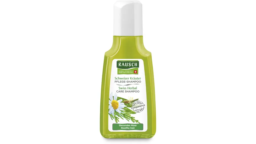 RAUSCH Shampoo Pflege Schweizer Kräuter