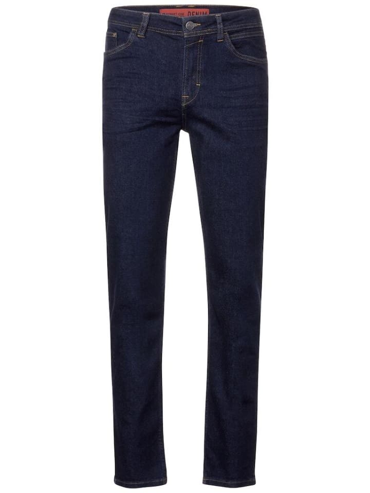 Street One Jeans in dark blue rinsed wash günstig kaufen