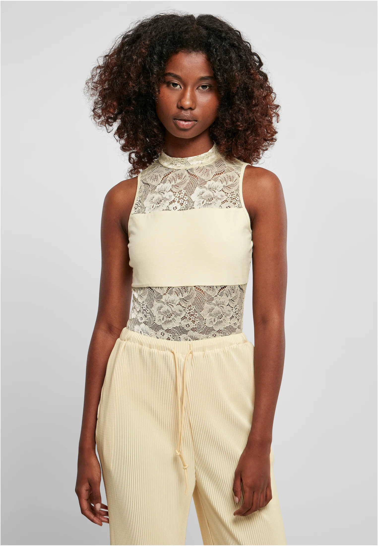 Body de encaje para mujer Urban Classics - Blusa