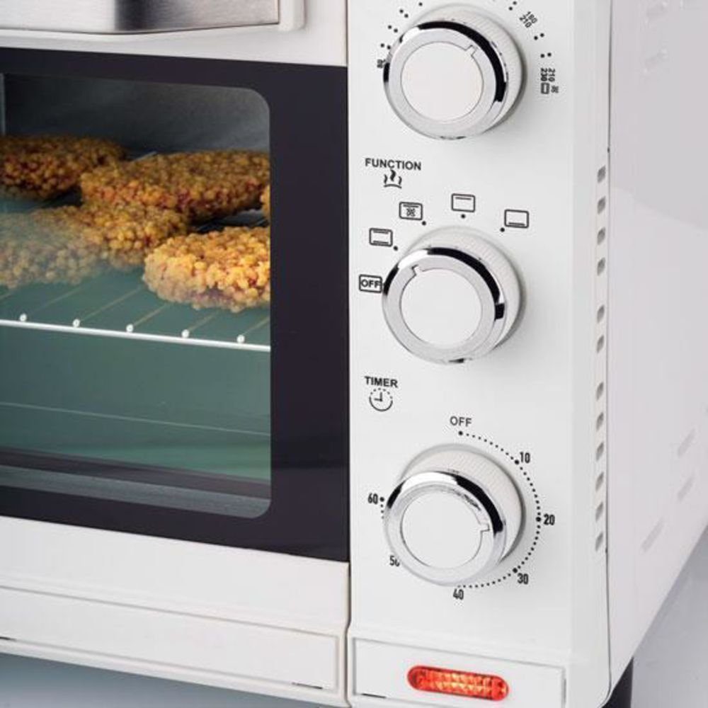 KORONA Minibackofen Mini-Backofen 57158, 24 L, 1500 W, Miniofen, Toastofen, Umluft, 4 Edelstahl Heizelemente