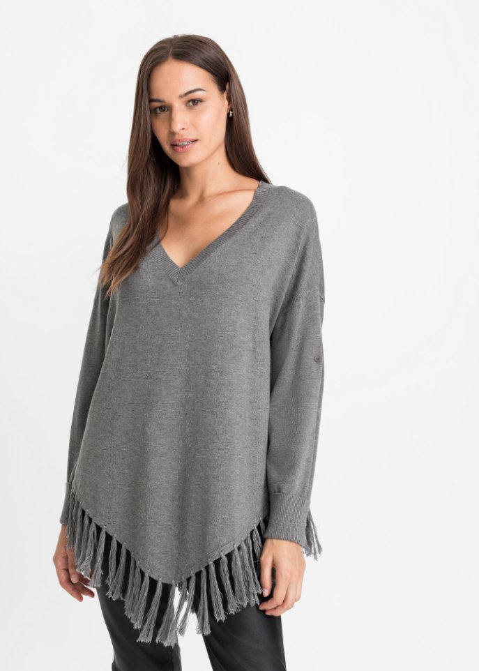 Fransen-Poncho
