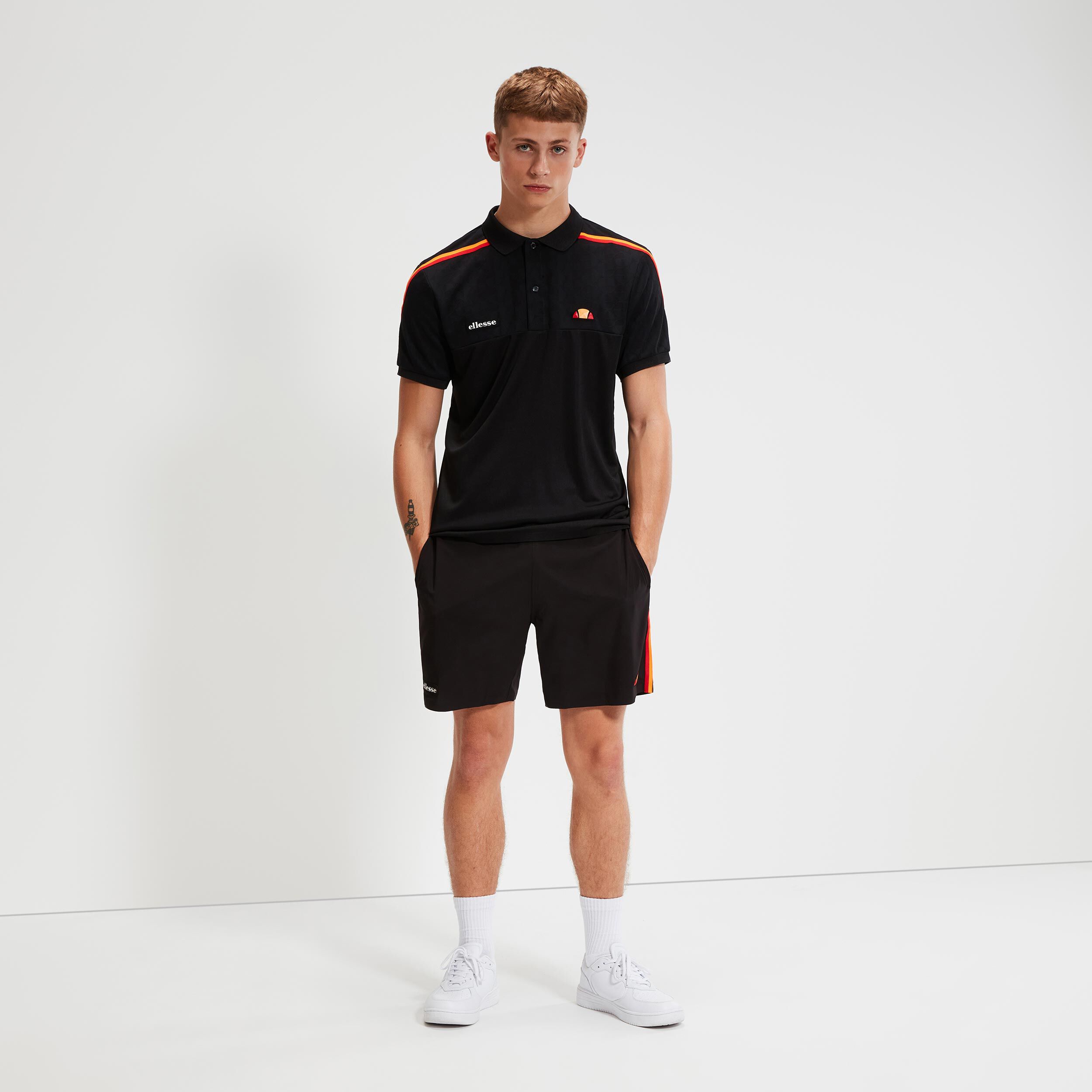 Fistral Polo Herren - Schwarz