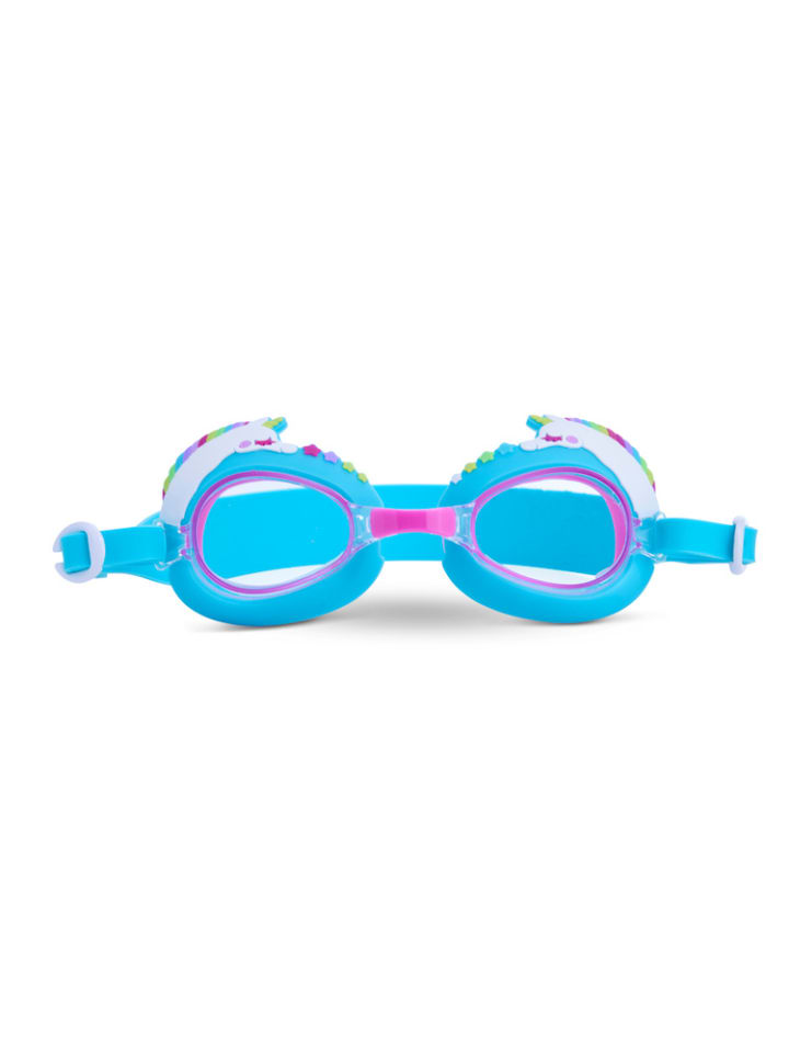 Aqua2ude Einhorn Kinder Schwimmbrille UV Anti-Fog Silikon in Blau Ab 3 J. günstig kaufen onesize