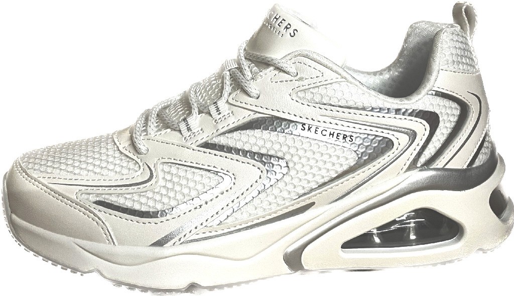 SKECHERS Freizeit Schnürer weiss Tres-Air - Vision-Airy