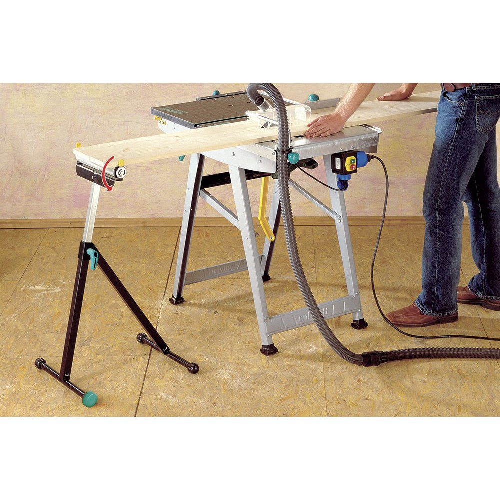 Wolfcraft Gerüst Wolfcraft 6119973 Rollenbock höhenverstellbar, klappbar 60 kg 3.9 k