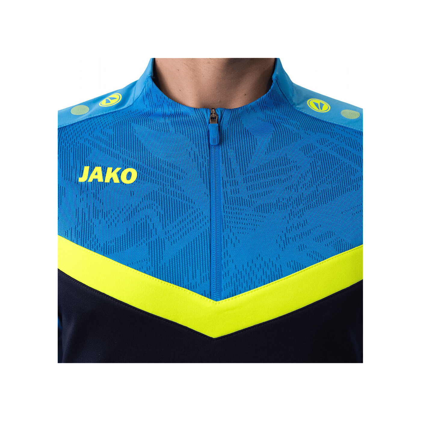 JAKO Iconic HalfZip Sweatshirt Blau F914
