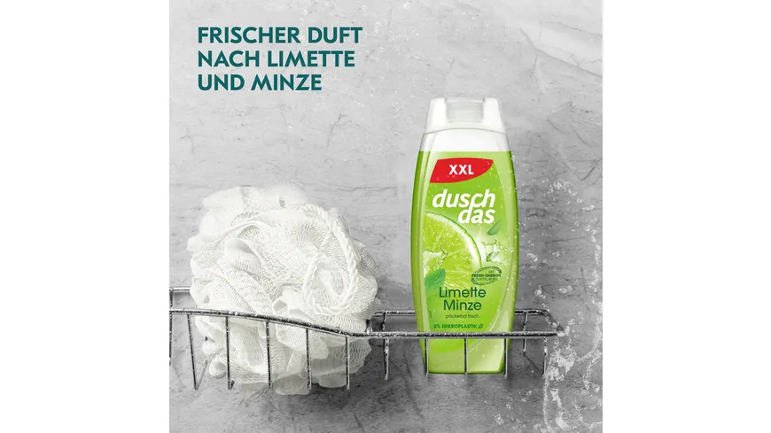 Duschdas Duschgel Limette Minze XXL 450 ml