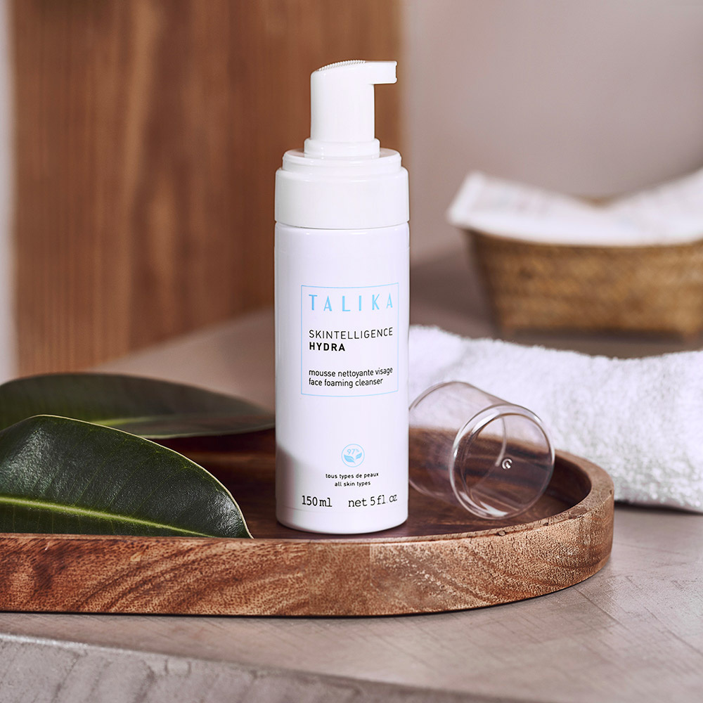 Talika Skintelligence Hydra - Mousse Nettoyante Hydratante Mousse nettoyante, démaquillante hydratante