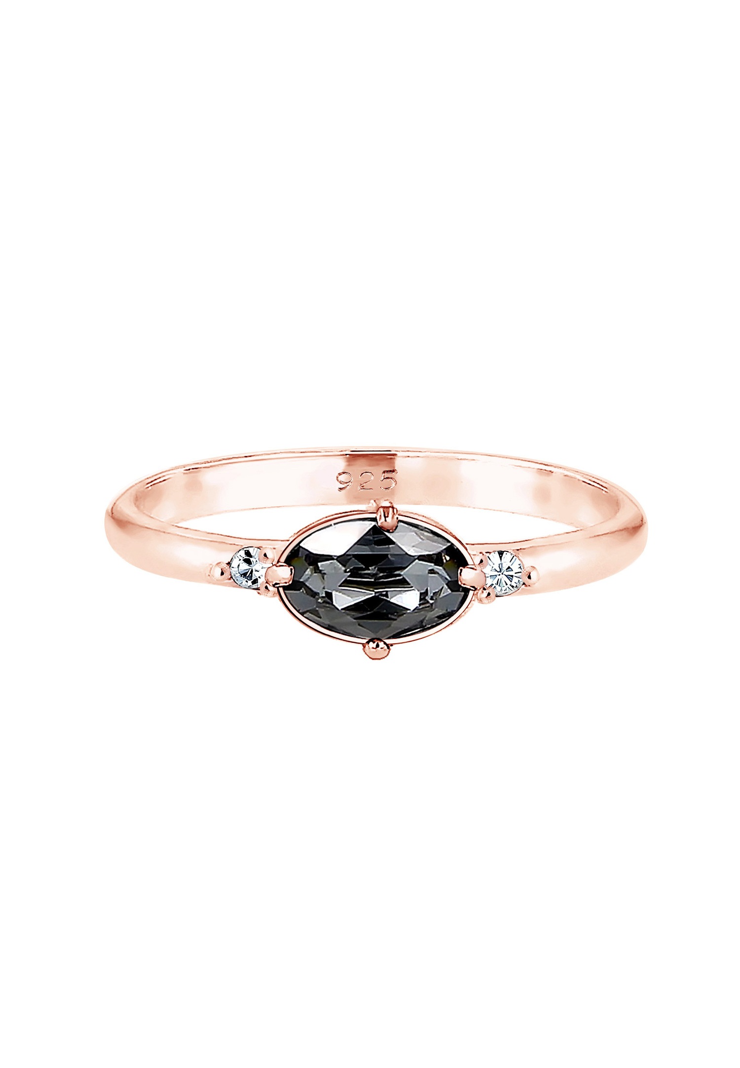 Elli Damen-Armband, schlicht und elegant, mit 925er Sterlingsilber und Kristallen