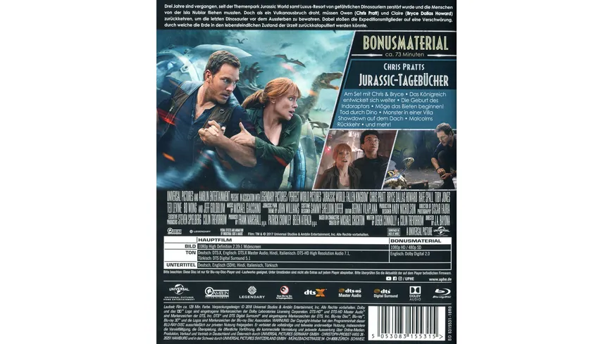 Jurassic World: Das gefallene Königreich