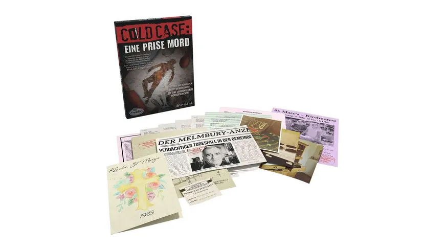 Thinkfun - Cold Case: Eine Prise Mord. Der zweite Cold Case Krimi im eigenen Heim. Wer findet den Mörder?
