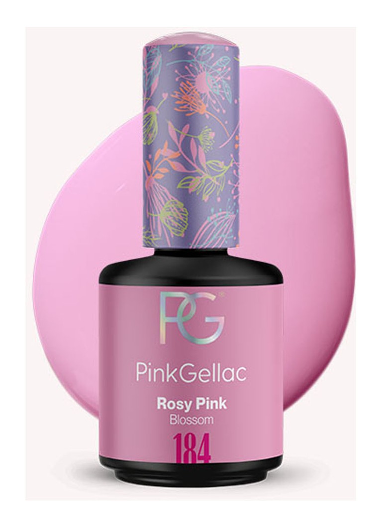 Pink Gellac 184 Rosy Pink - lac de unghii cu gel