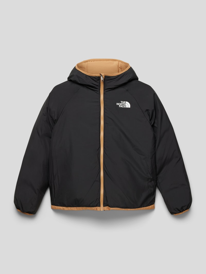 Steppjacke mit Wendefunktion in camel