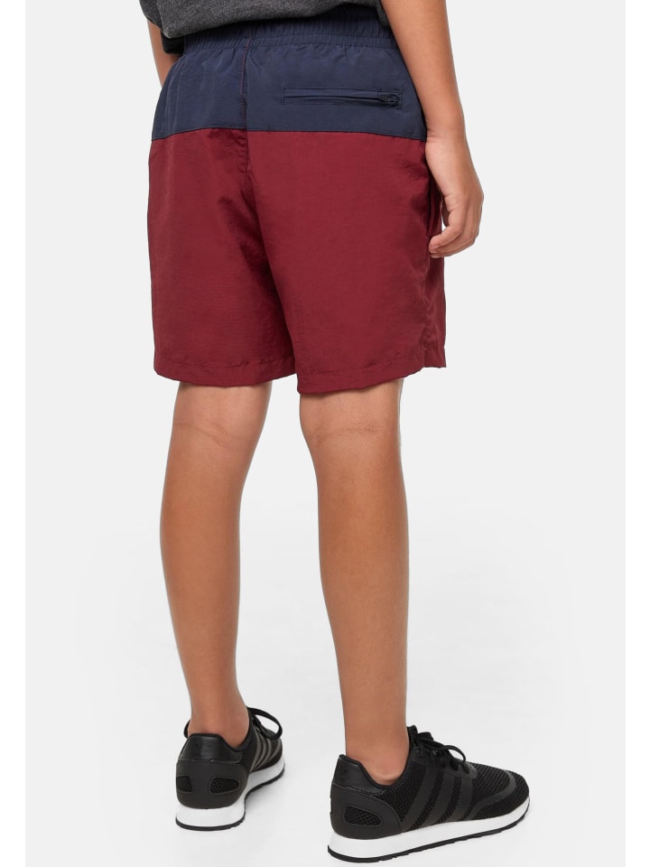 Urban Classics Urban Classics Badeshorts in navy/burgundy günstig kaufen