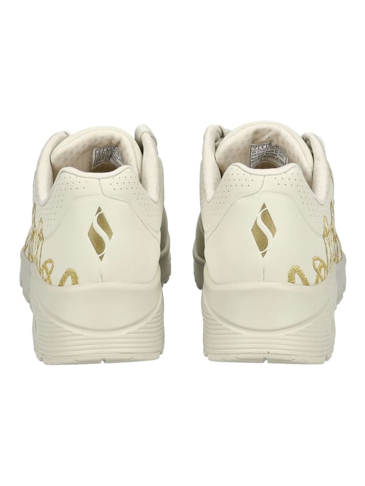 Skechers Sneaker in Beige/Gold günstig kaufen