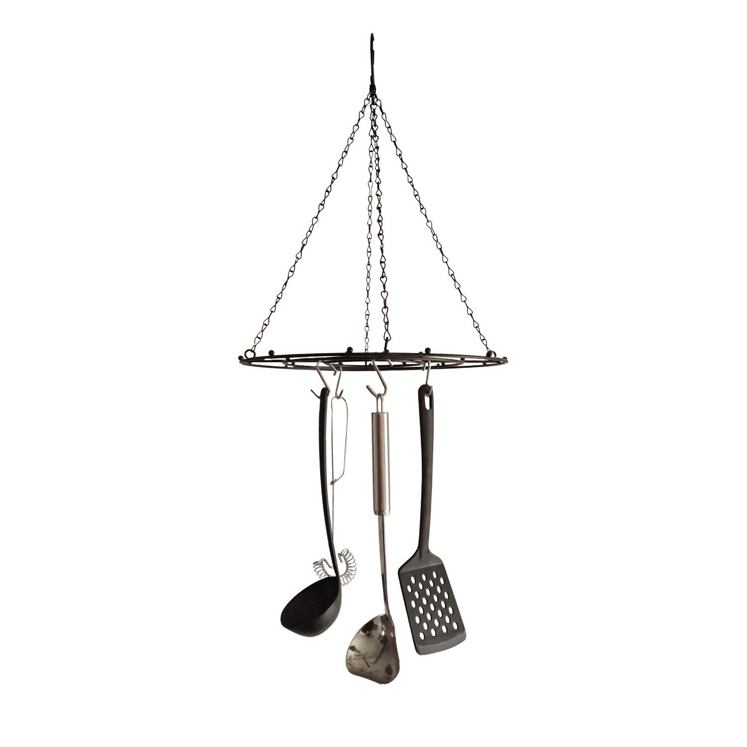Fixierpflaster Gestell zum Hängen, schwarz Ø 33 cm Hängegestell Gestell zum Hängen