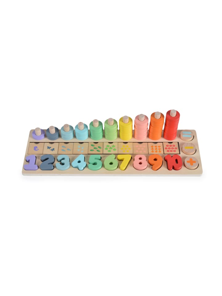 Moni Kinder Lern-Set 2052 Holz in bunt günstig kaufen onesize