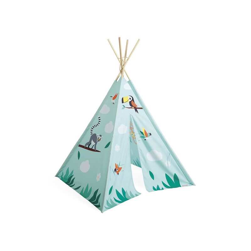 Tropik tipi tissu et bois