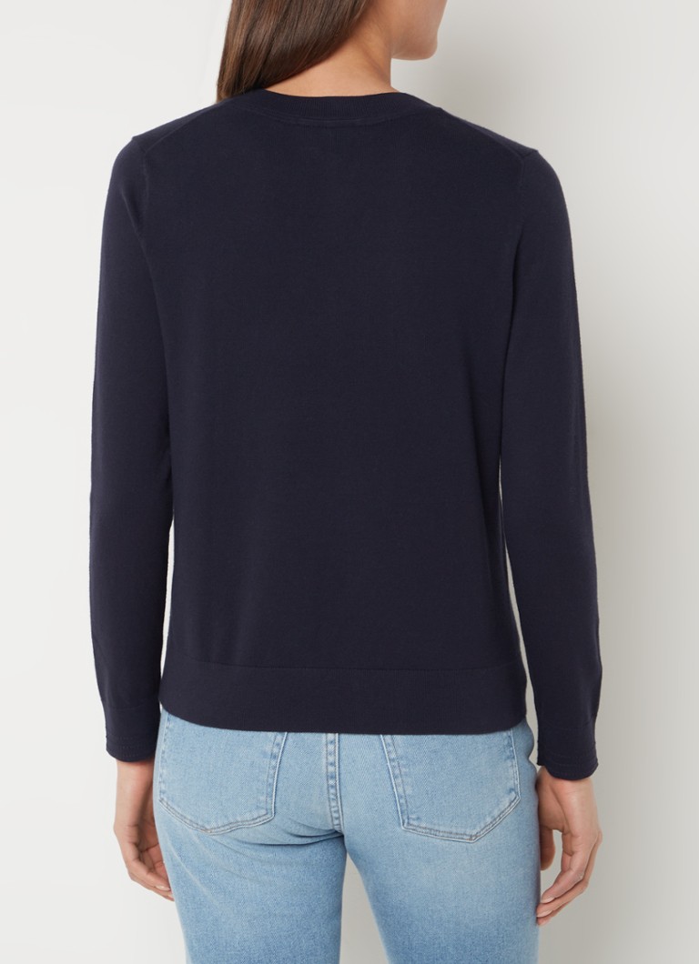 Tommy Hilfiger megztinis su siuvinėtu logotipu.