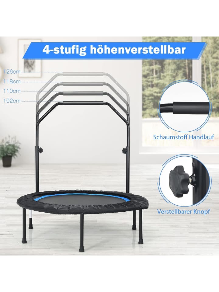 COSTWAY Mini Trampolin in Schwarz günstig kaufen onesize