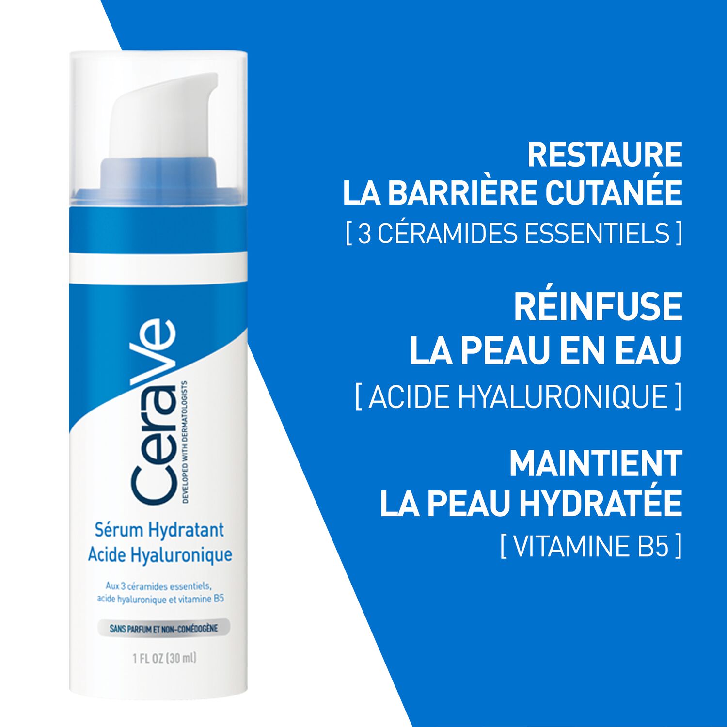 Cerave Acide Hyaluronique Sérum Hydratant