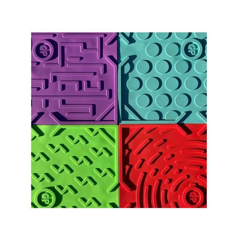 Tapis de jeu pour billes vert d'eau Gameplak