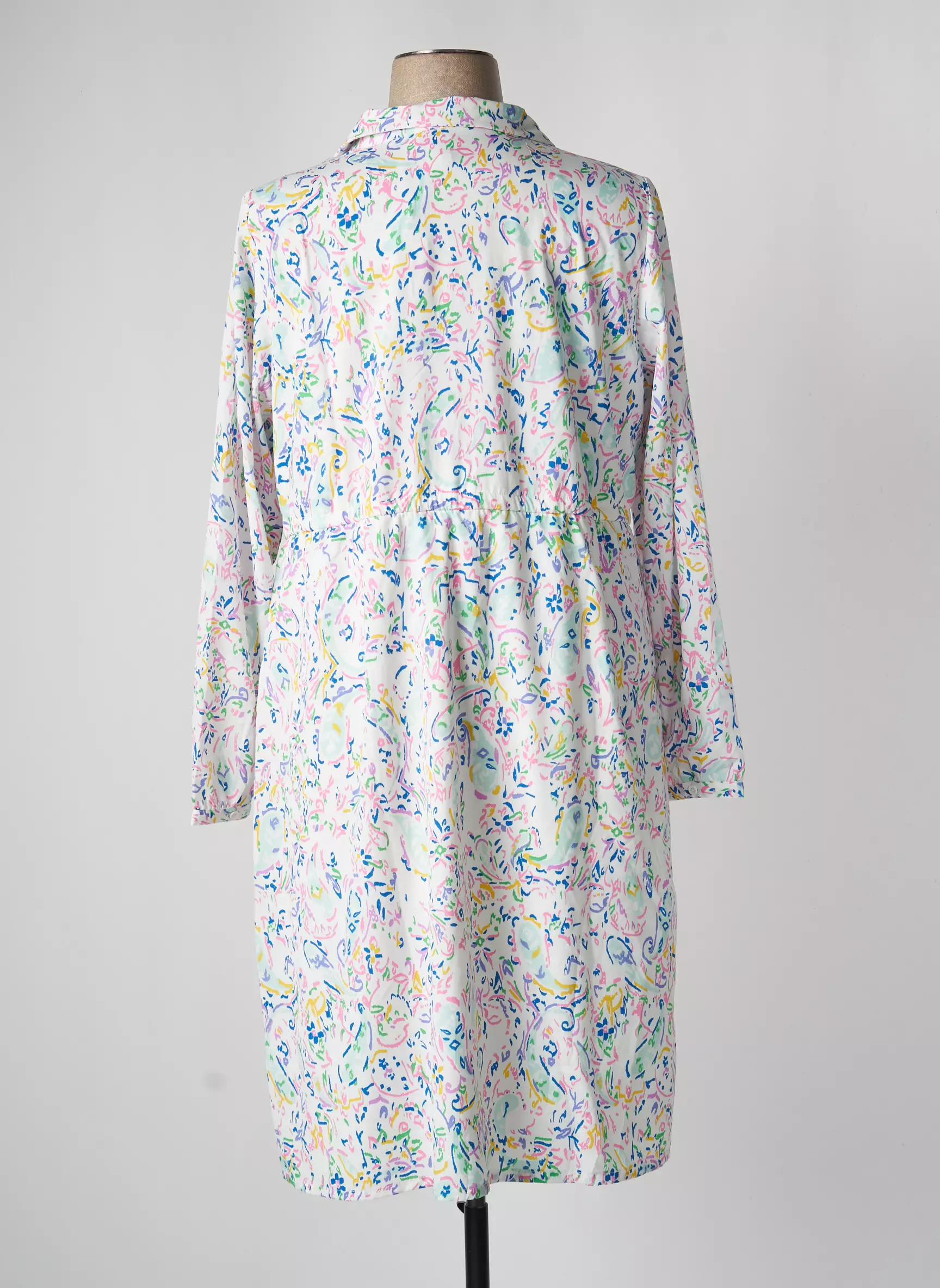 Vero Moda Robes Mi Longues Femme couleur blanc