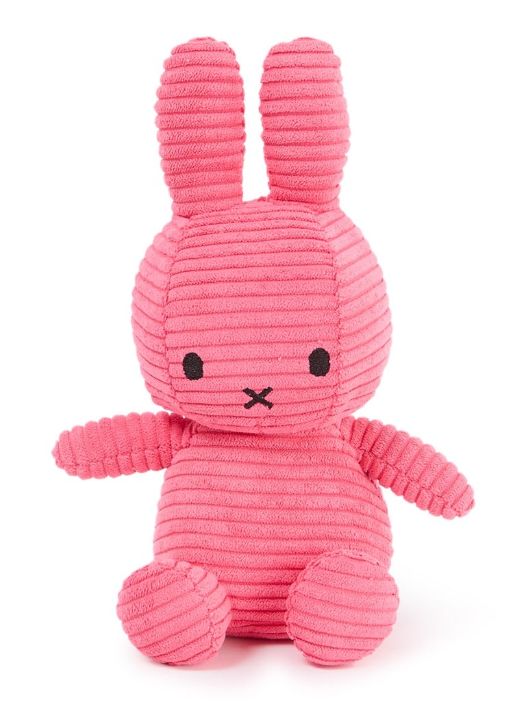 Miffy-pehmolelu, joka on valmistettu samettikankaasta