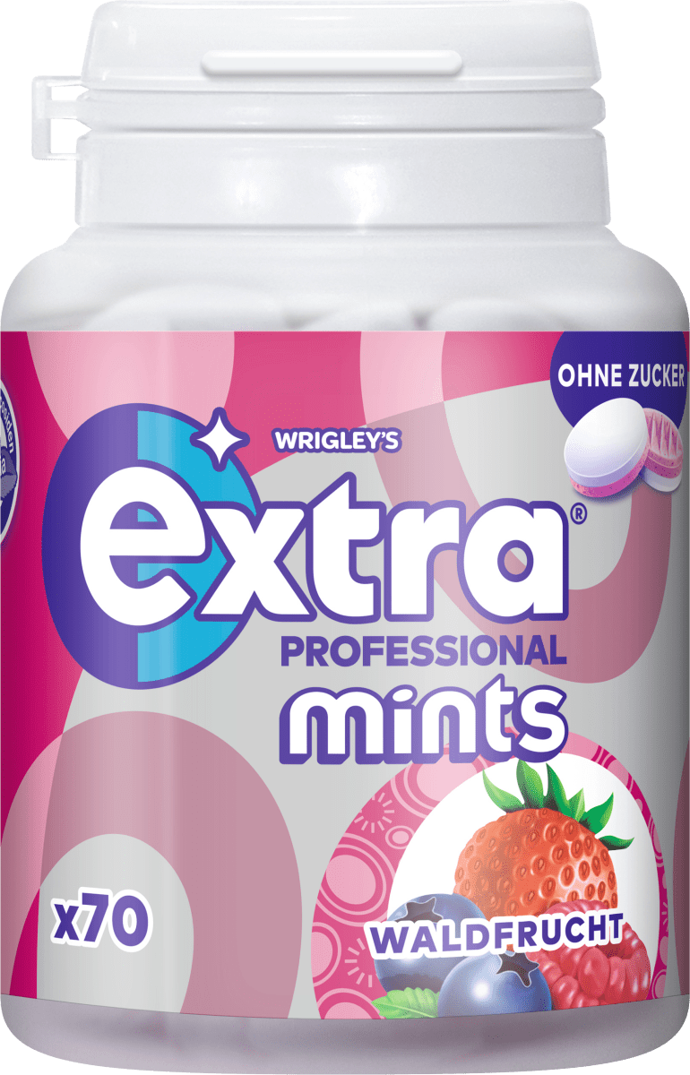 Pastillen EXTRA Professional Mints Waldfrucht, 70 St
