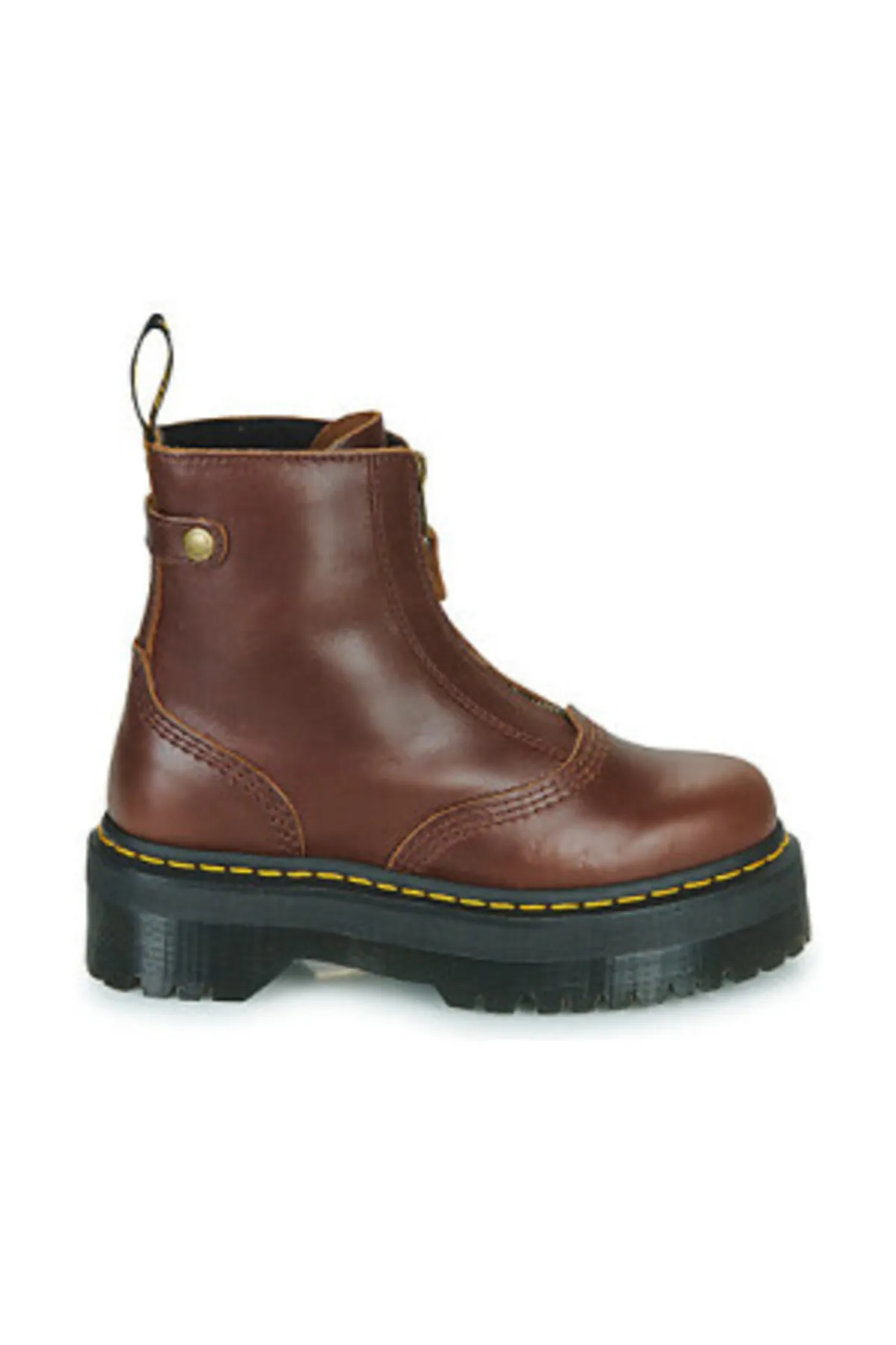 Dr. Martens  Stiefelette - Braun - Blockabsatz