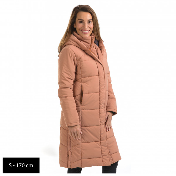 Sherpa - Women's Kabru Hooded Longline Coat - Mantel