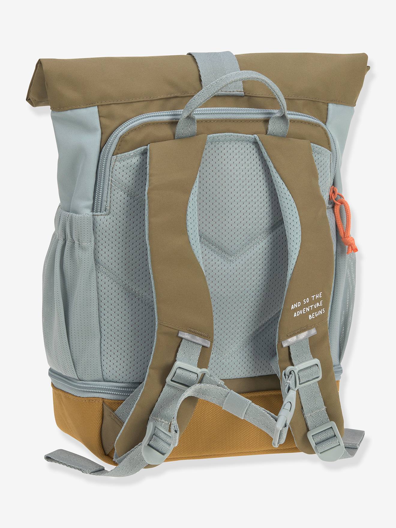 Mini sac à dos LÄSSIG Rolltop Nature noisette