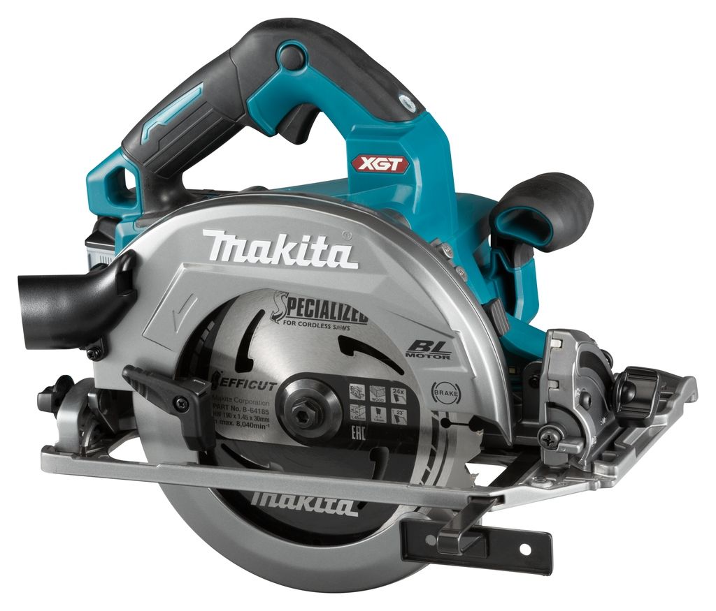 Scie circulaire sans fil Makita HS004GZ01 190 mm 40 V (batterie et chargeur non inclus)