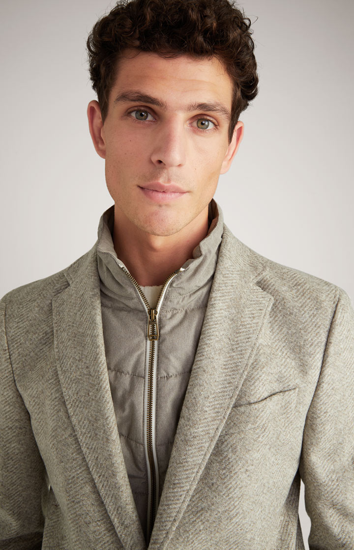 Sakko Hecton in Beige meliert