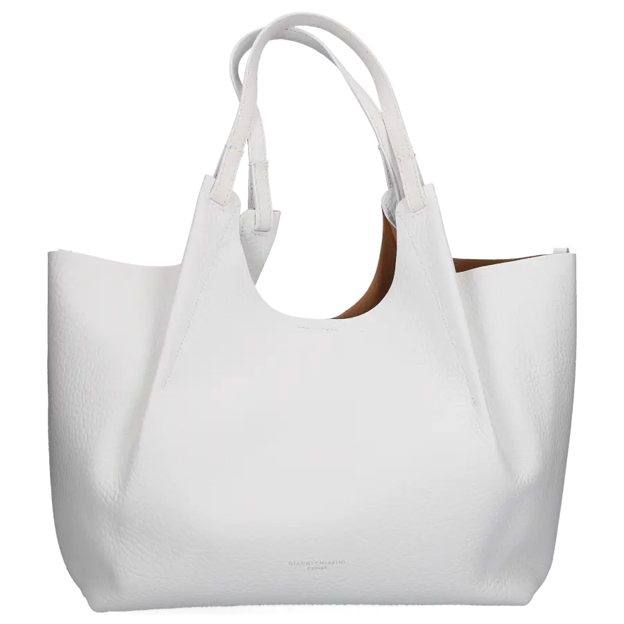 Gianni Chiarini - Handtasche DUA Kalbsleder - weiß