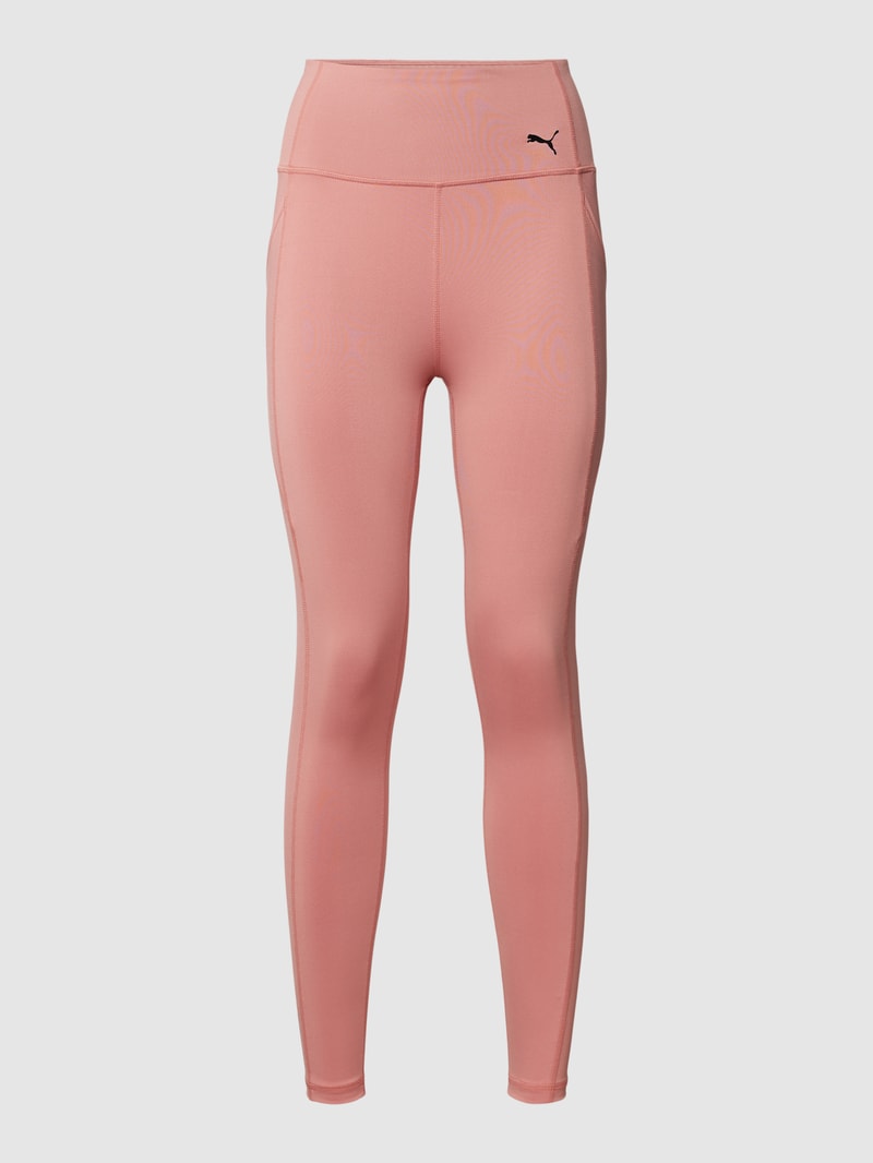 High Waist Leggings mit Eingrifftaschen in rosa
