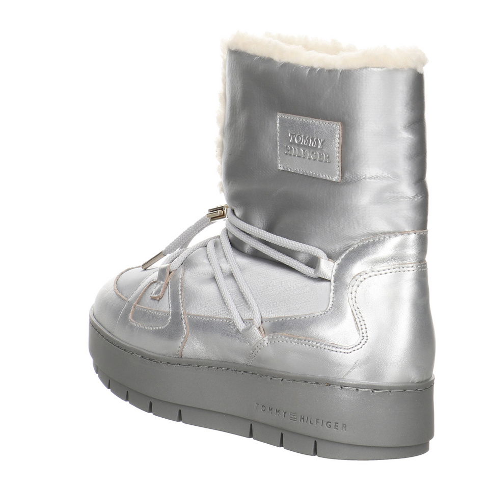 Tommy Hilfiger Tommy Essential Silver Snowboot