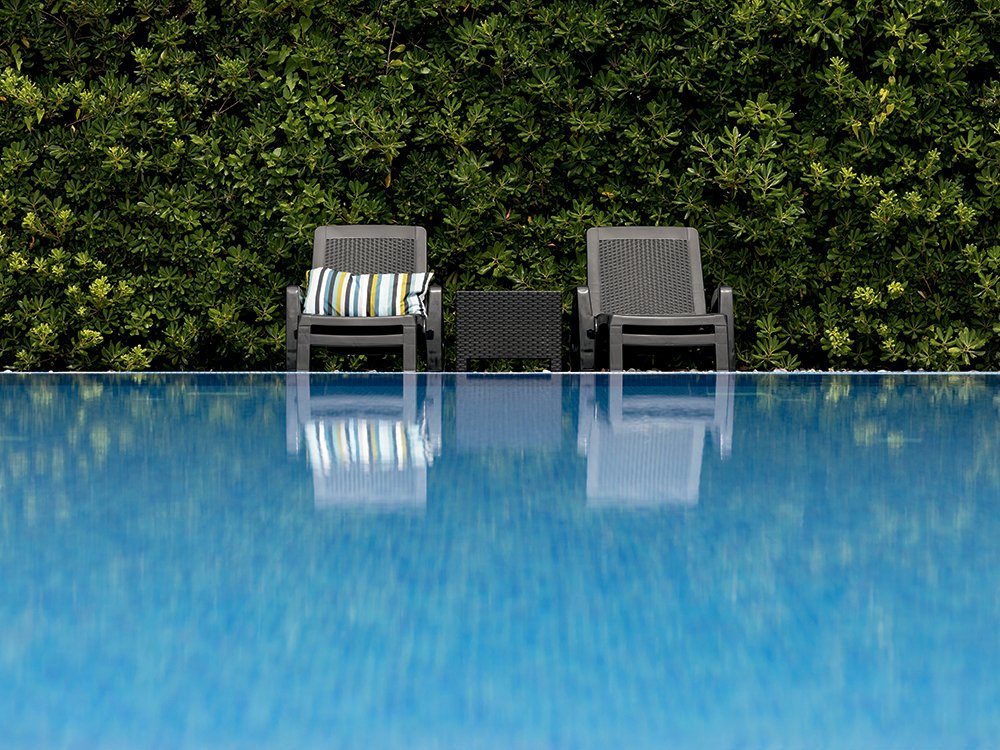 Bica Gartenliege Bica Lettino Miami Sonnenliege, Gartenliege verstellbar, mit Rollen