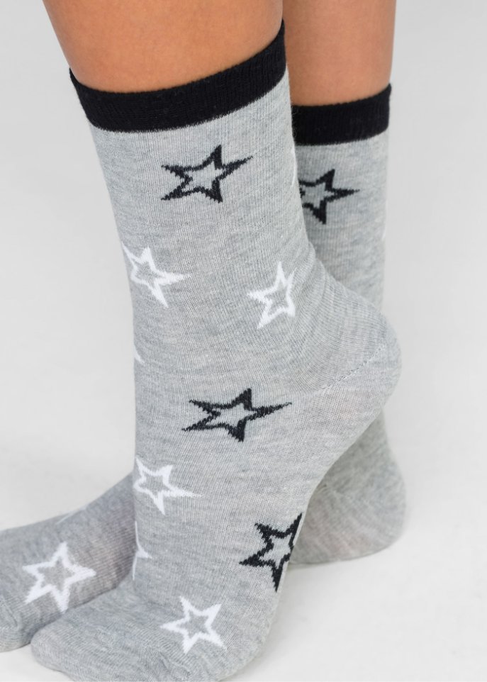 Damen Socken (6er Pack) mit Bio-Baumwolle