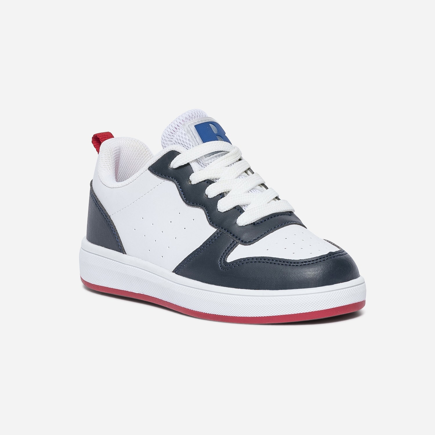 Sneakers BUGGY blanche et marine