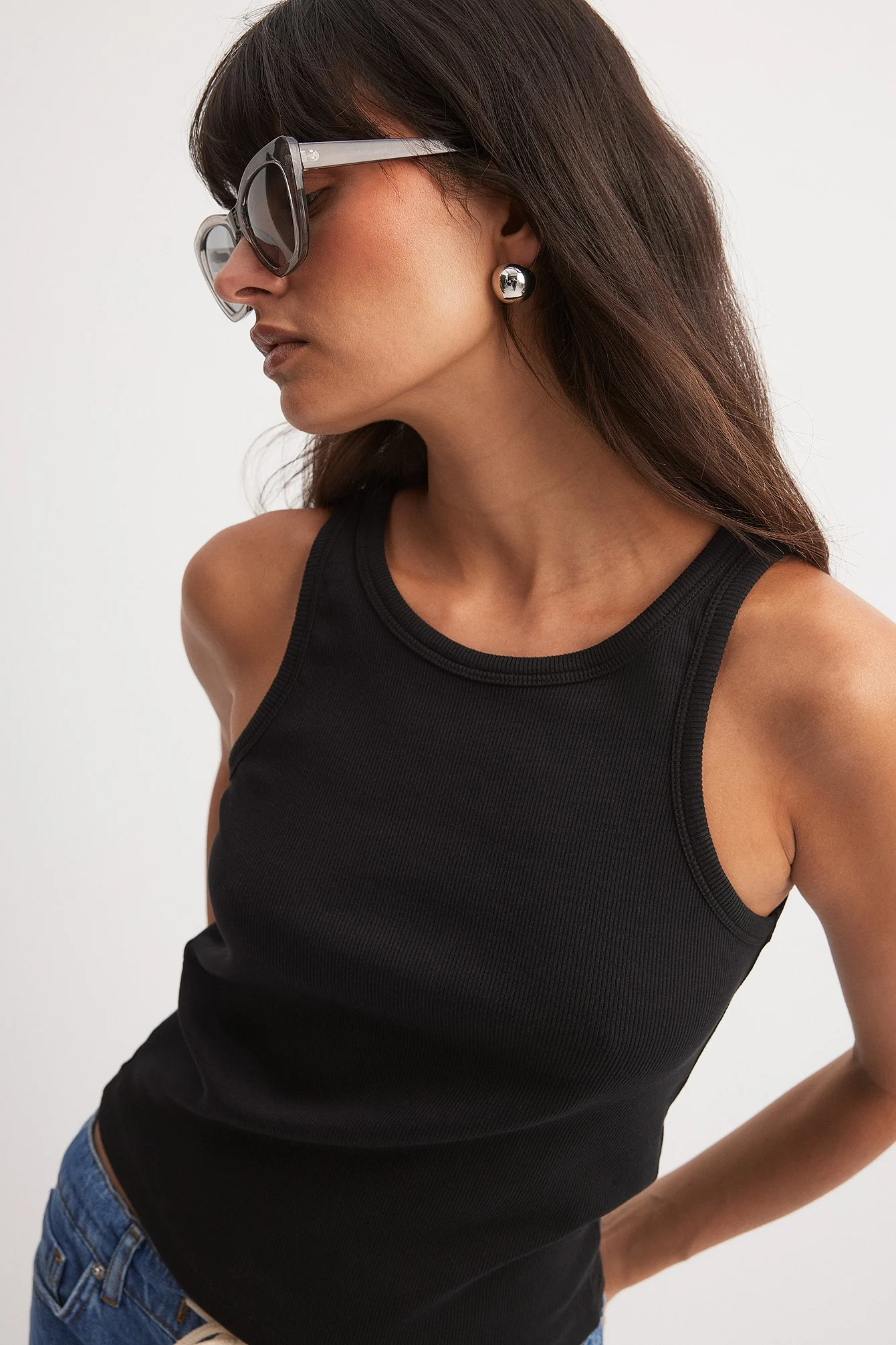 Spitze transparente Sonnenbrille