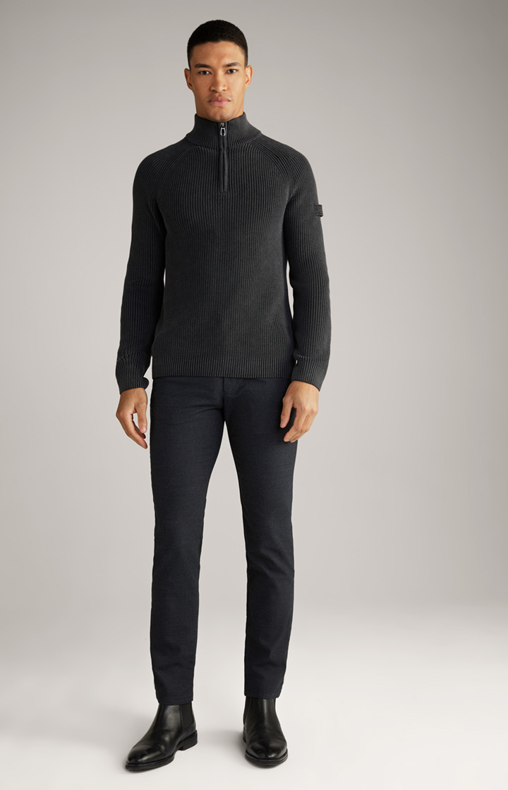 Chino Matthew in Anthrazit meliert