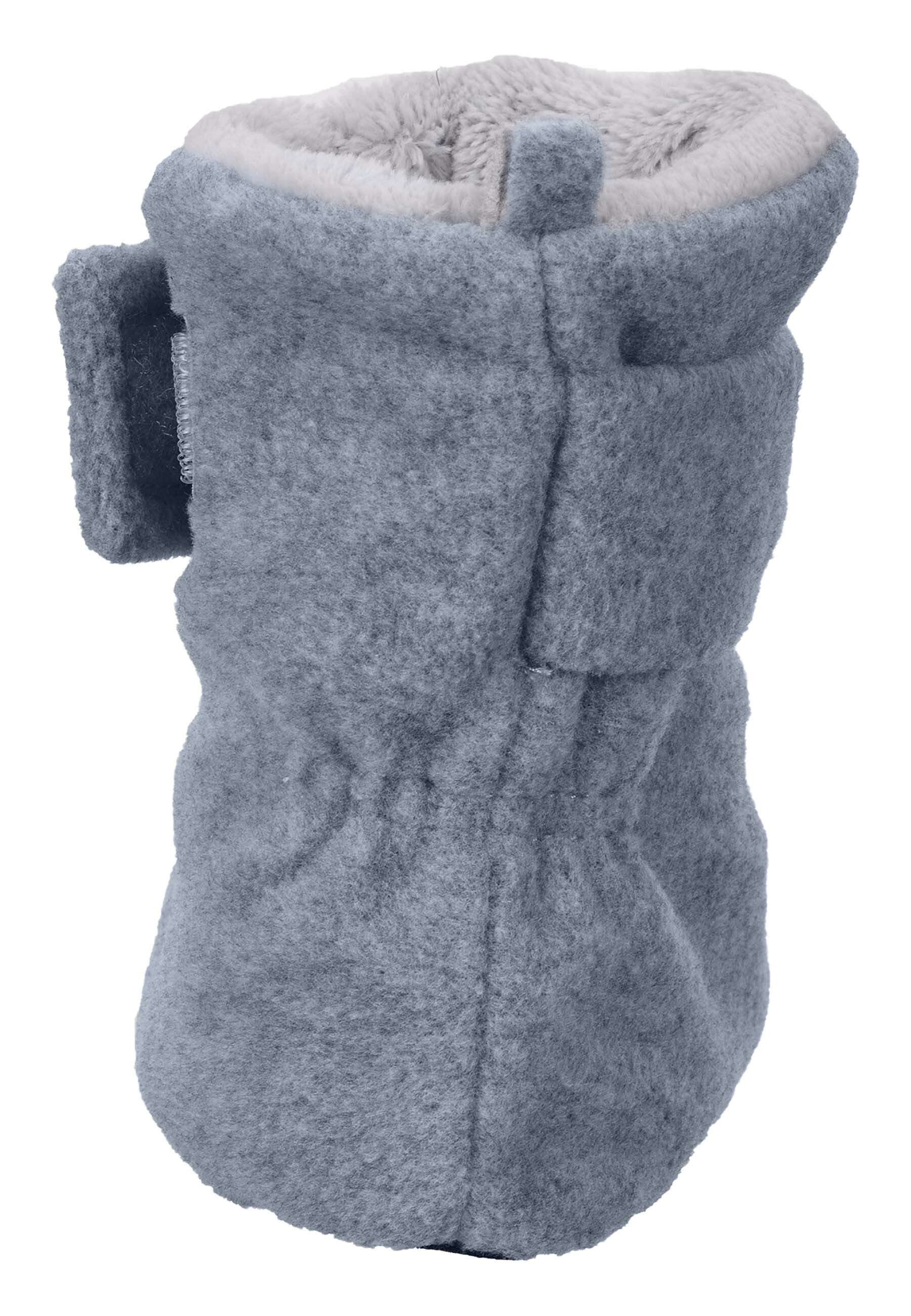 Baby-Schuh aus Microfleece mit Klettverschluss