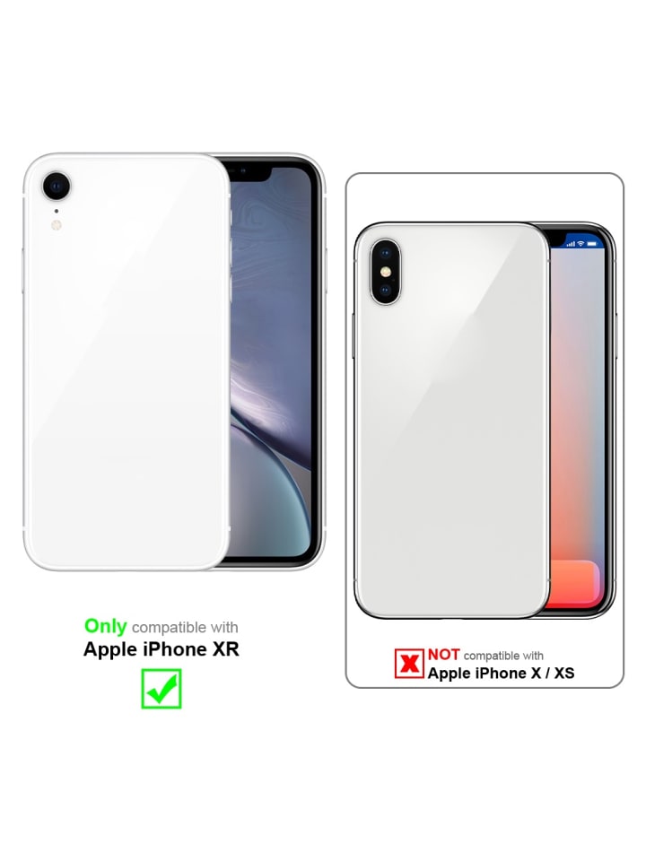 cadorabo Handykette für Apple iPhone XR Hülle in LIQUID SCHWARZ günstig kaufen iPhone XR