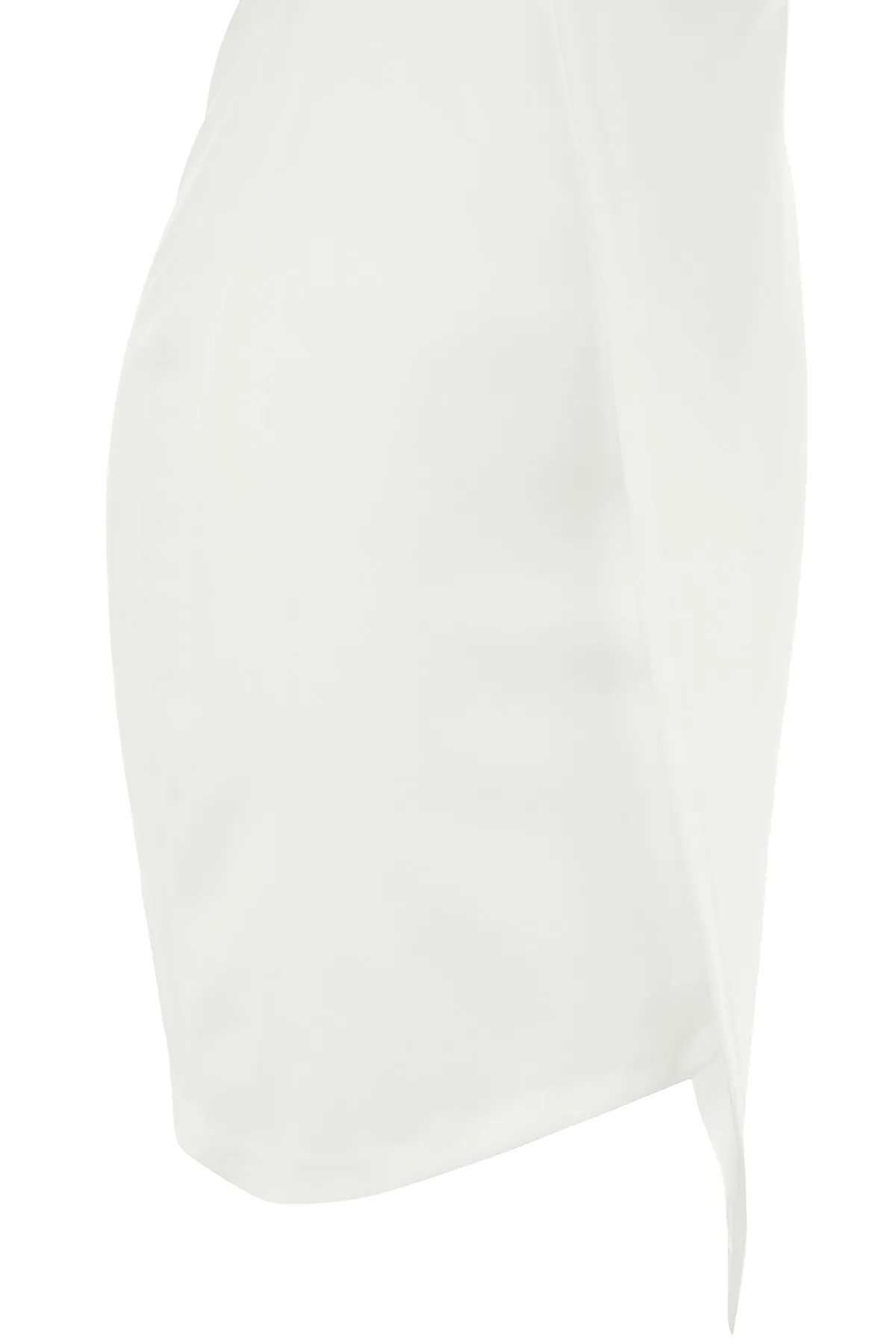 Trendyol Collection  Ecru, figurbetontes, gefüttertes, gewebtes Brautabendkleid TPRAW19BB0007